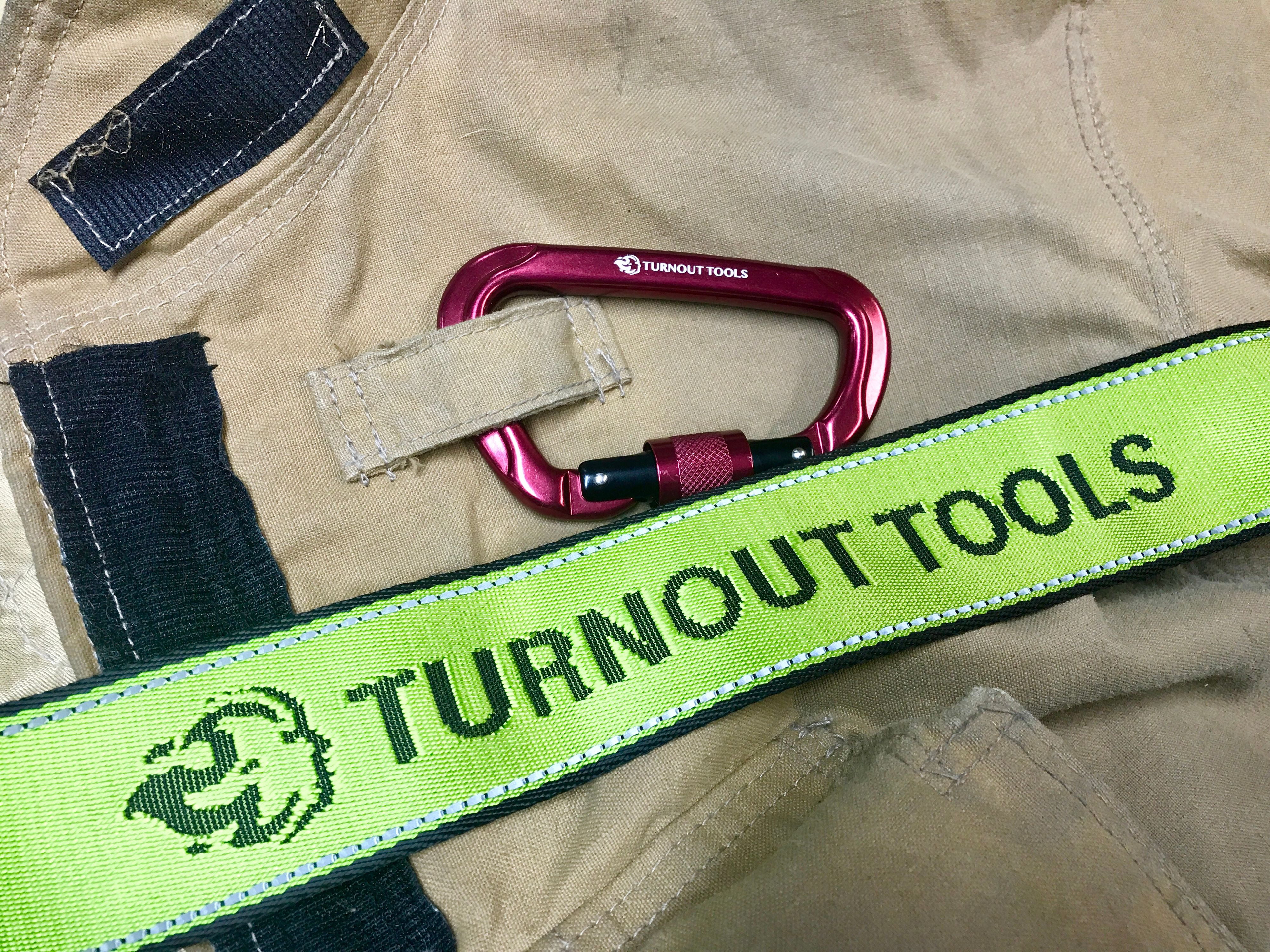 Turnout Tools Firefighter & Rescue Services Locking Carabiner NFPA 1983 & 2112