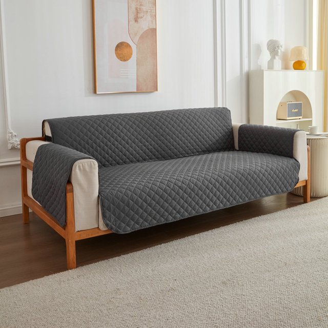 Waterproof and non-slip pet sofa cushion solid color one-piece sofa cover sofa protective cushion cover