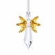 thumbnail image 1 of Fiudx Atrapasol de Ángel de Cristal de Chakra, Diseño Azul Cielo y Multicolor, Cristal Brillante Hecho a Mano, Efecto de Reflejo de La Luz Solar, Regalo de Boda, 20 Cm de Largo, Incluye 1 Atrapasol., 1 of 1