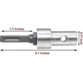 thumbnail image 2 of SPARIK ENJOY Garden Auger Drill Adapter, SDS Plus to 1/2-Inch(M13 x 15mm) Thread Keyless Drill Chuck Adapter Round Shank for Impact Driver,Drive Hamme, 2 of 4