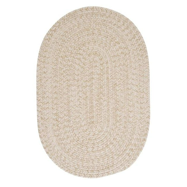 Colonial Mills TE09R024X108 2 x 9 ft. Tremont Braided Rug, Natural