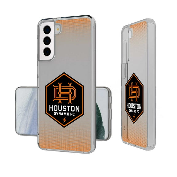 Keyscaper Houston Dynamo FC Linen Logo Galaxy Clear Case