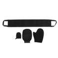 thumbnail image 2 of 4pcs Double Faced Flocking Self Tanning Mitt Applicator Kit Exfoliating Glove Back Lotion Applicator, 2 of 5