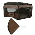thumbnail image 3 of Tente de Jeu Portable pour Animaux, Tente pour Petits Animaux Enclos Pliable Structure Stable Grand Espace Respirant Portable pour Chat pour Extérieur, 3 of 8