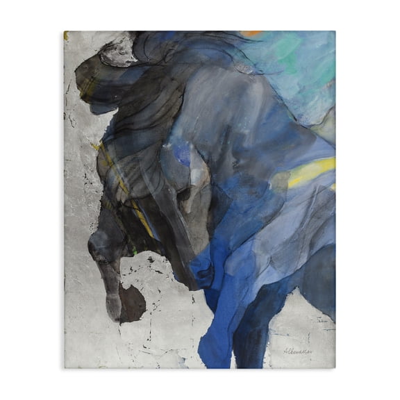 Stupell Industries Eclectic Majestic Valor Stallion Canvas Art, 16 x 20, by Albena Hristova