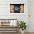 thumbnail image 5 of Excello Global Products Rustic Wood Chalkboard with Four 4x6 Hideaway Photos: Large Wall Mounted Magnetic Chalk Board, Perfect for Kitchen Dcor, Restaurant Menu, Bulletin Sign - EGP-HD-0148, 5 of 6