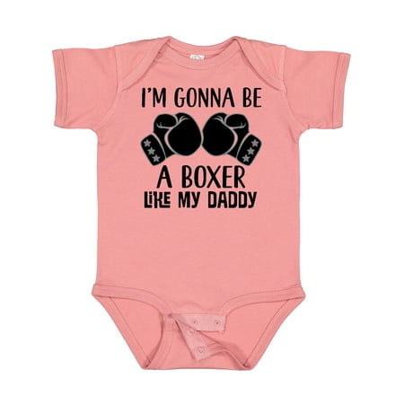 

Inktastic Boxer Like Daddy Boxing Gift Baby Boy or Baby Girl Bodysuit