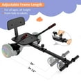 thumbnail image 5 of CBD Hoverboard Seat Attachment Go Kart, Hover Kart Accessories for Adults Kids Fits Hover Board 6.5"/8"/10", Black, 5 of 7