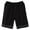 Black, variant on lmcalzta Mens Pajama Shorts Cotton Lounge Shorts Loose Fitted Comfy Stretch Drawstring Bottom Sleep Shorts with Pockets(L-4xl)