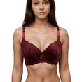 thumbnail image 2 of Women Bras 6 Pack of T-shirt Bra B Cup C Cup D Cup DD Cup DDD Cup 34D (X8279), 2 of 3