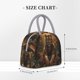 thumbnail image 2 of Disketp Tiger In The Fallen Leaf Forest Bolsa Térmica para Almuerzo, Lonchera con Abertura Amplia y Gran Capacidad, Organizador Reutilizable para Mujeres, Hombres y Adultos, 2 of 6