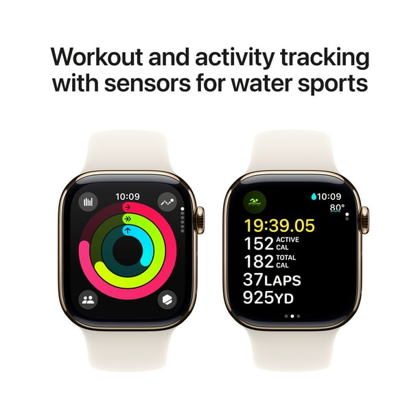 Apple Watch Series 10 42mm Gold - Walmart Business Supplies