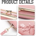 thumbnail image 4 of YEPOLERCE Women Sling Cross-Body Wallet with Mobile Phone Holder, Compact Bag with Card Slots and Secure Zipper, 4 of 6