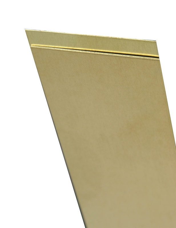K&S 0.032 in. x 1/4 in. W x 12 in. L Brass Metal Strip - Walmart.com