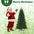 thumbnail image 3 of Costway 6 FT Artificial Xmas Tree with 721 PE PVC Branch Tips & Folding Metal Stand, 3 of 9