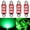 Green, variant on 4-Pack Red 578 Festoon LED Bulbs, 41mm/42mm 3030 6-SMD Super Bright, Fit 211-2 212-2 for Car Map Dome Trunk Courtesy Interior Lights