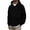 Black, variant on Men's Leopard Print Hoodies Oversized Cheetah Sweatshirts Vintage Casual Long Sleeve Pullover With Pockets