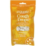 Equate: Honey Lemon Flavor Cough Drops, 40 ct