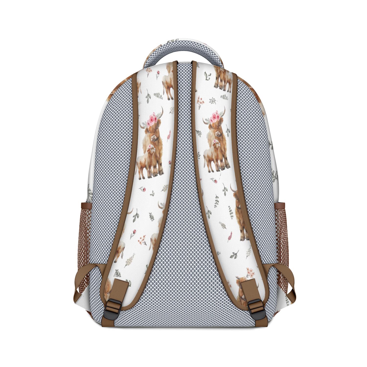 Wild Animal Design Waterproof School Backpack - Ergonomic Student Bookbag with Spinal Support, Breathable Straps & Durable Lightweight Daypack for Teens, College Students & Commuters