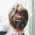 thumbnail image 4 of TYTSPEASY Scissors Hairpins, Punk Hairpins, Cute Womens Barrettes Hair Clips for Girls under 5 Girls Hair Barrettes for Fine Hair Hair Plait Barrettes Hair Clips for Little Girls, 4 of 9