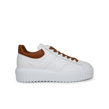 

Hogan Man White Leather Sneakers