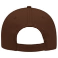 thumbnail image 2 of OTTO 6 Panel Low Profile Superior Cotton Twill Cap - Brown, 2 of 2