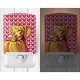 thumbnail image 2 of Caroline's Treasures LH9145CNL Vizsla Hearts Love and Valentine's Day Portrait Ceramic Night Light, 6x4x3", multicolor, 2 of 2