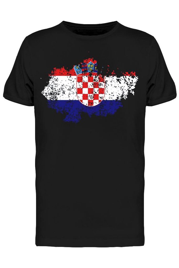 Flag Croatia Old State T-Shirt Men -Image by Shutterstock, Male Large