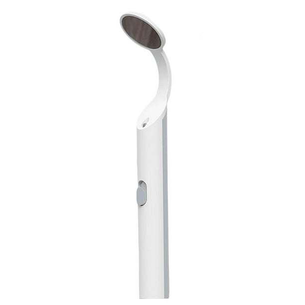 Espejo con lámpara de luz brillante Conveniente LED Espejo bucal Espejo bucal Gris jinwen espejo dental
