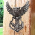 thumbnail image 4 of Bunblic Owl Door Knocker Home Decor Premium Accessory Exterior Door Hardware Antique, 4 of 8