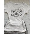 thumbnail image 2 of HOUZHOU Vintage Graphic V-neck T-shirts Women Y2k White Grunge Short Sleeve T-shirt Harajuku 2000s American Retro Street Tees, 2 of 8