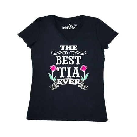 The Best Tia Ever Women's V-Neck T-Shirt