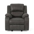 thumbnail image 5 of GDF Studio Arbor Contemporary Gliding Recliner, Slate Microfiber, 5 of 8