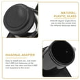 thumbnail image 3 of BESTYASH Diagonal Mirror Telescope Accessories Correct Image Orientation 8.5x3.5cm Black 1Pack, 3 of 6