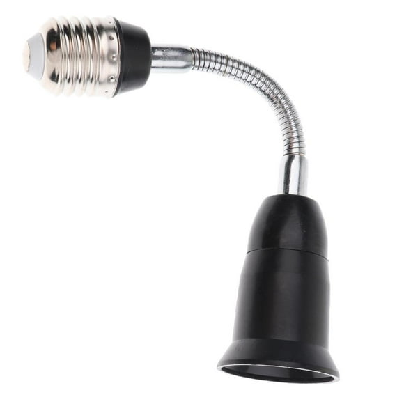 E27 to E27 Flexible Extension Adapter Socket LED Light Bulb Lamp Base 100-230V