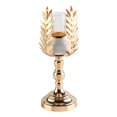 thumbnail image 3 of Candelabro de centro de mesa, adorno para el hogar para cenas y celebraciones decorativas. 12cmx12cmx31cm, 3 of 9