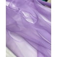 thumbnail image 4 of Sheer Organza Fabric by the Yard for Sewing Fashion Wedding Dress DIY Event Decorations, 60’’ Wide Sparkle Silky Crystal Organza Fabric (Lavender, 4 Yard), 4 of 5
