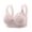Gray, variant on Women's Non-Wire Lace Trim Bra, Adjustable Wide Strap Comfortable Support Bra for Gathered & Figure Flattering, Breathable All-Season Everyday Underwear