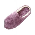 thumbnail image 2 of Women Lovely Slippers Soft Cotton Lining Plush Fleece Slip On House Shoes For Women Indoor Outdoor, 2 of 6