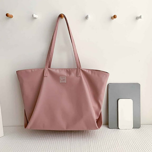 Openpig Canvas Tote Bag-Extra Big Shopping Beach Totes Bags Reusable Largest Grocery Plain Solid Bag 19.3" x 7" x 11.82"