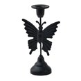 thumbnail image 1 of Candelabro de metal vintage, candelabro romántico para mesa de cena, decoración retro con textura envejecida para bodas, fiestas y aniversarios en el hogar., 1 of 8