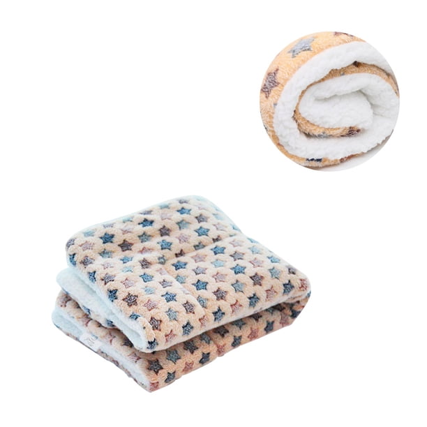 Methold Alfombra de invierno para mascotas, hogar, sala de estar, dormitorio, mantenimiento cálido, almohadilla de franela para dormir para mascotas, Suministros para perros Nº 2 L Methold PT000135-14