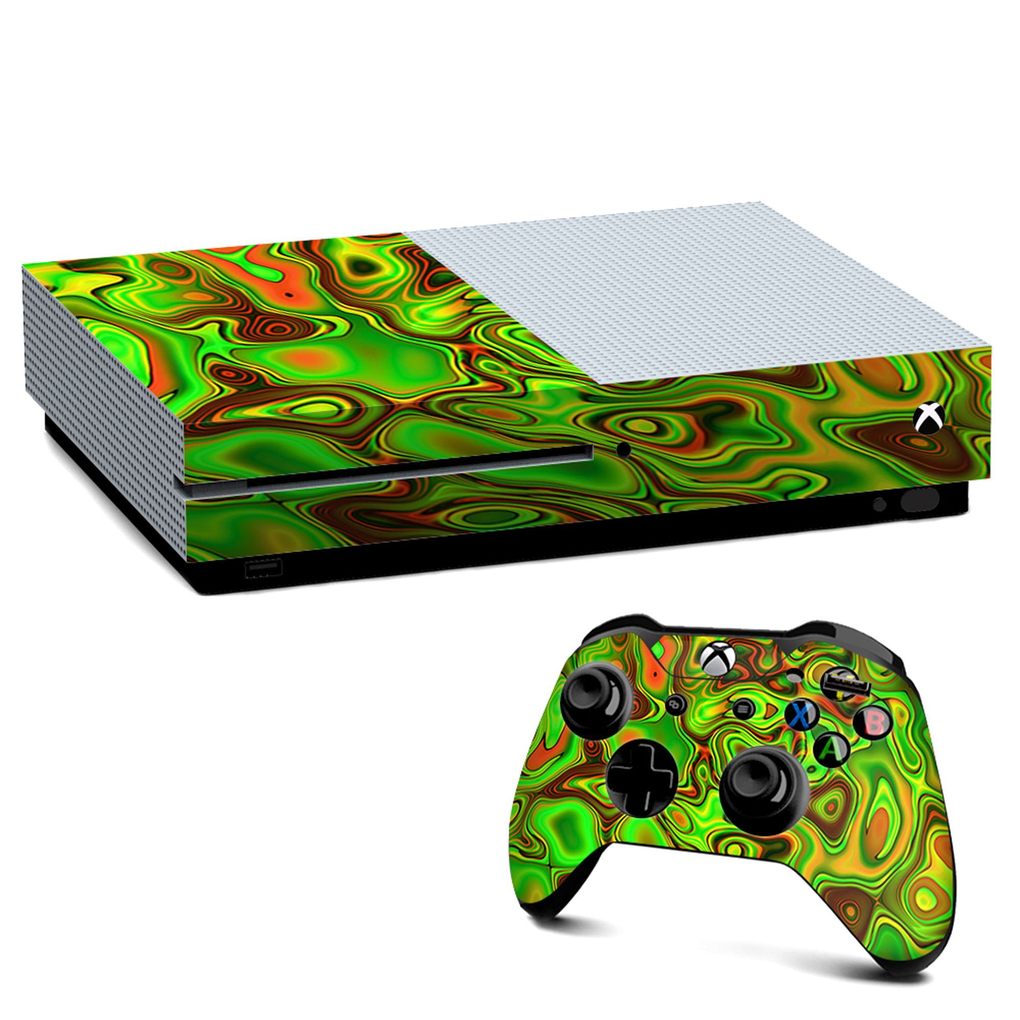 Skins Decal Vinyl Wrap for Xbox One S Console decal stickers skins