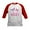 Red/White, variant on CafePress - 2027 Butterflies Class Baseball Jersey - Kids Cotton Baseball Jersey, 3/4 Sleeve Shirt