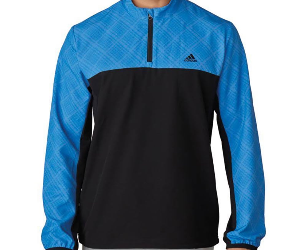 Haciendo miembro Rubicundo NEW Adidas ClimaProof Competition 1/2 Zip Blue/Black Men's (M) Golf Wind  Jacket - Walmart.com