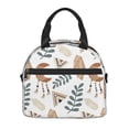 thumbnail image 2 of LNWH Bohemian Hippie Fancy Background Pattern Lunch Bag, Reusable High Capacity Lunch Box, 2 of 8