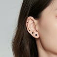 thumbnail image 6 of Stylish Black Resin Earrings Set Perfect Accessory for Fashionable Women, 6 of 6