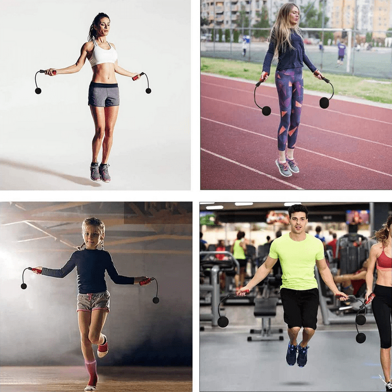 Cordless Jump Rope Weighted Skipping Rope For Fitness Cardio