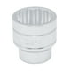 thumbnail image 2 of Dado 1/2" 12 Puntas 34 mm Urrea 5434M, 2 of 2