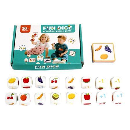 Fruit Dice Jigsaw Puzzle Educational Toys Education Interaction Puzzle Toys